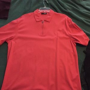 Men’s 1/4 zip polo shirt